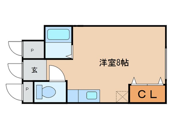 生江マンションの物件間取画像